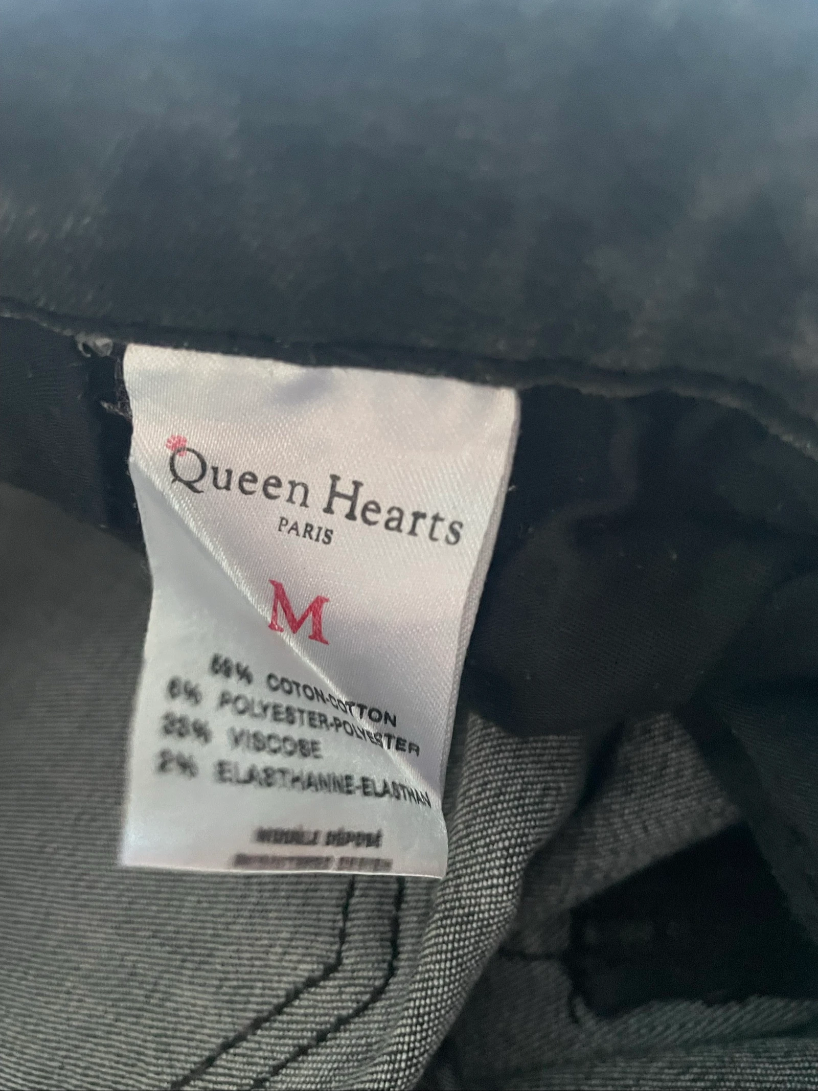 Grijze geborduurde jeans – photo 4